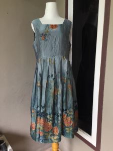 Gaun Pesta Sifon Tosca Flower