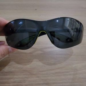 Black Smoke Transparan Kacamata Safety Fashion - Kaca Mata Las Gerinda