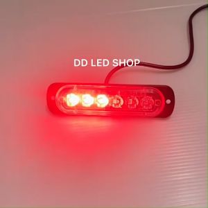 ไฟไซเรน 6ชิพ LED 12V กระพริบในตัว เปลี่ยนสเต็ปได้ ติดเป็น ไฟฉุกเฉิน ไฟขอทาง ไฟสัญญาณเตือน ราคา 1 คู่