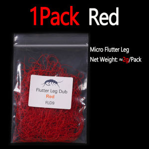 Bimoo Mini Flutter Legs Dub Fly Tying Chất Liệu Cao Su Silicon Mềm Cho Nymphs Stonefly Ruồi Ướt Cá Hồi Mồi Câu Cá 11 Màu