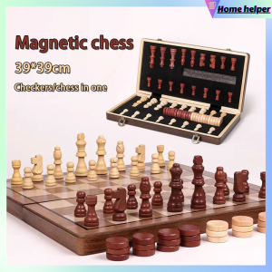 Magnetic Wooden Chess Board Set: A Portable Solution for Family Travel