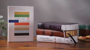 NKJV Color Code Study Bible | Text size 8 | Letter in red | Wide Margin | Gladsounds