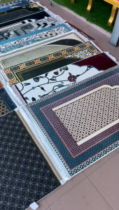 Myna | 70 x 110cm Anti Slip Moden Mini Dubai Sejadah Gebu Solat Turkish Prayer Mat Tebal Carpet 印花地毯