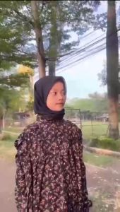 Alesha Motif 2 Gamis Anak Perempuan Rayon Motif Premium 1-12 Tahun