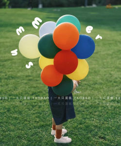 กิ๊บติดแฮนด์สตริงสีสันสดใสสำหรับงานปาร์ตี้กลางแจ้งในสวน วัสดุยาง ขนาด 10 นิ้ว สำหรับงานวันเกิดเด็ก วัสดุยาง