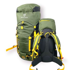 Tas Ransel60L / Tas Gunung60L / Tas Hiking60L / Tas Carrier Camping TNF fiber