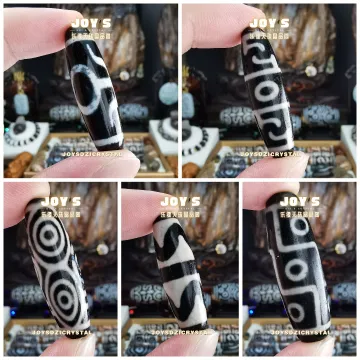 一龍眼蒙天珠 & 観音瑪瑙老天珠 天珠 老天珠 龍眼