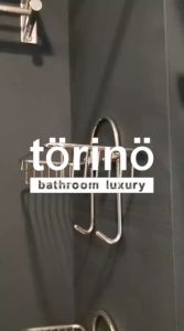 torino Bathroom Accessories Wall Mounted Stainless Steel 304 Single Basket - Straight