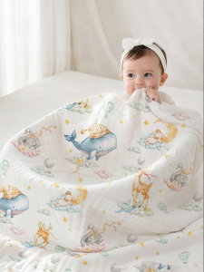 TONGKUI | Extra Soft Cotton Infant Bath Towel Large Size