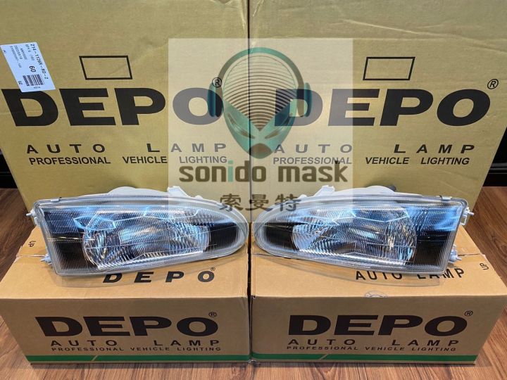 PROTON WIRA SE,SATRIA,PUTRA HEAD LAMP TAIWAN DEPO Lazada
