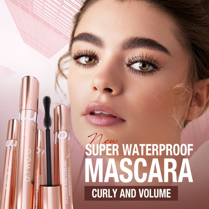 O.TWO.O Mascara 4d Silk Fiber Mascara Waterproof Extra Volume Smudge-proof Curling Lengthening Eyelash Extension Eye Makeup Tool