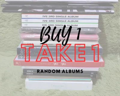 BUY 1 TAKE 1 KPOP UNSEALED ALBUMS