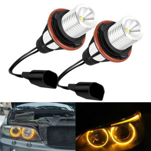 2PCS LED Angel Eyes Marker Lights Bulbs DRL Day Running Lamps For BMW E39 E53 E60 E31 E63 E64 E65 E66 E83 E87 Bright Headlights
