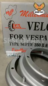 VELG VESPA RING 10 DAN RING 8 VELEK STANDAR RACING BANCI RING 10 RING 8 VELG EAL