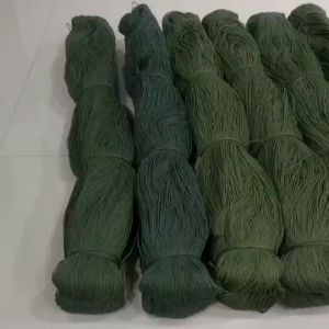 1กิโลกรัม(มัด)เชือก ด้ายโปลี เชือกโปลี ด้ายโปลีสีเขียวขี้ม้า เชือกโปลีสีเขียวขี้ม้า เชือกถักอวน เชือกโปลีขี้ม้า