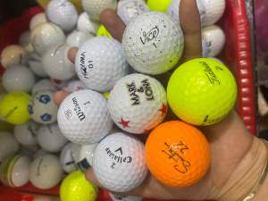 Combo 10 Trái Bóng Golf Cũ Chính Hãng Các Thương Hiệu- Banh Golf Đã Qua Sử Dụng