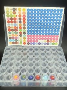 New Arrival Diamond Painting Storage Box Partition Bead Jewelry Ornament DIY String Beads Storage Box Screw Parts