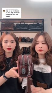 Ví/Clutch cầm tay nam 2 khoá da bò thật (có khoá số bảo mật)