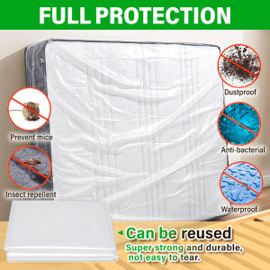 Mattress Dust-Proof Packag Bag 90*240*35/160*240*35CM PE Double-Layer 8-Thread Storage Moisture-Proof For Russian British Sizes