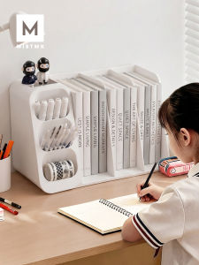 Book Storage Organizer Desktop Book Shelf