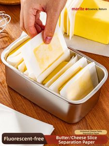 Marite | Non-stick Freezing Isolation Paper Sheets for Butter and Cheese Slices