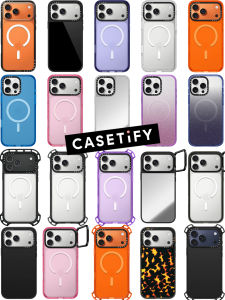 Casetify New Basic Transparent Protective Phone Case for Apple iPhone 17 pro Max 16 pro Anti-Fall 15/14 Mirror 13 Stand 12 Magnetic PM Air