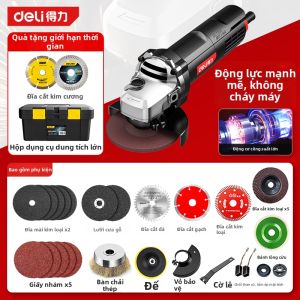 deli | Máy Mài Góc Điện Đa Năng Công Suất Cao