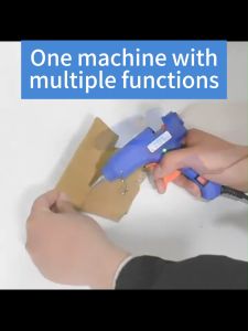 Free 10pcs Glue Stick Hot Melt Glue Gun Heavy Duty Electric Heat Spray Adhesive Gun with Stand Fast Heat Glue Sticks Small Size for CraftsHomeWoodMini Glue Gun Childrens glue gun Safety