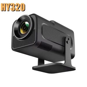 HY320 HD Projector Android 11 Dual WiFi6 BT5.0 400ANSI 1080P180 rotation Immersive Cinema Outdoor Home Mini Projection