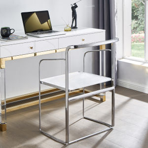 Thickened Metal Folding Dining Chair Italian High End Outdoor Back Chair Nordic Style Adult Seat Home Use Designer Furniture