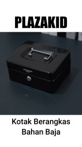 Kotak Brankas Safety Box Uang Dokumen Cashbox Key Lock