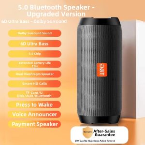 Niye | Wireless Bluetooth Speaker Mini Portable Home Sport Use Heavy Bass Surround Sound