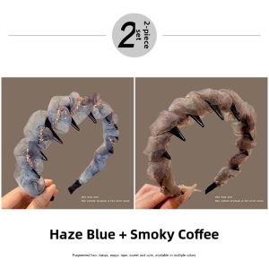 NING ZHOU | Non-slip High-top Netting Headband for Everyday Wear