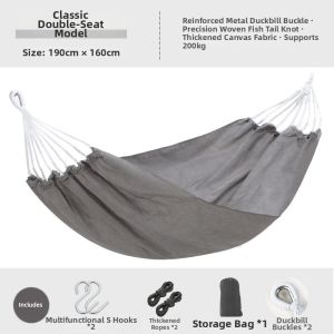 Thickened Anti-Slip Hammock for 2 Adults