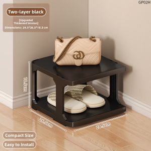 Narrow Doorway Multi-level Shoe Rack