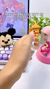 Disney Q54 Wireless Bluetooth Earbuds 5.3 with Smart Touch Control and Noise-Cancelling Mic - High-Quality Sound