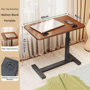 Evesigar | Foldable Movable Adjustable Bedside Small Table