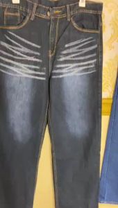 SAGITA FASHION celana jeans panjang washed loose pria gombrong jeans panjang baggy skena gombrang