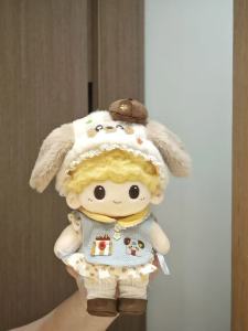 Adorable 20cm Cotton Doll Clothes Set Sweet Plush Toy Replacement Outfit Butter Cookie Charming Dessert House Fun Playwear