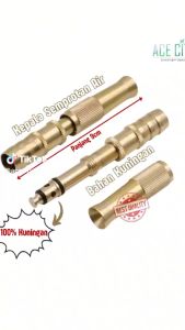 Kepala Semprotan Air Lurus Bahan Kuningan Nozzle Spray
