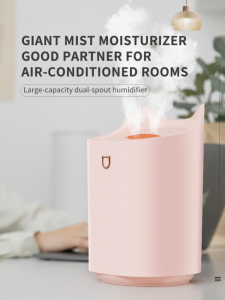 2-3L Large Capacity Double Nozzle Atomizer Pet Usb Aromafier Aromatherapy Home Office Bedroom Air Humidifier Spray Atomizer