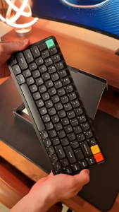【SG】 NuPhy Air75 V3 Ultra Slim Low Profile Wireless Mechanical Keyboard Gateron Gen 3 Switch Silent Knob