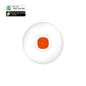 Wesolvet Waterproof Smart Tracker - Dual System Apple Find My & Google Find Hub FMN+GFN Certified IP67 Find My Location Compatible for iPhone Android Keys Wallet Bags Pets Luggage Battery Lasts Up to 1 Year Anti-Lost