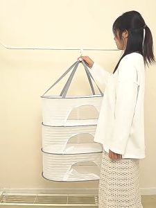 ที่ตากอาหาร มุ้งตากอาหาร ที่ตากอาหาร 3 ชั้น มุ้งตากอาหาร พร้อมซิปปิดกันแมลง ที่ตากหมู มุ้งตากเนื้อ