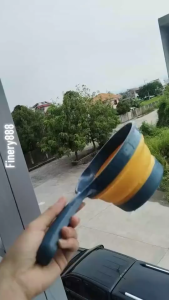 Foldable Collapsible WATER SCOOP DIPPER Water Ladle Multi-purpose Folding Durable Material