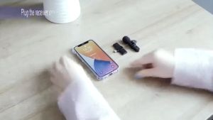 (HCM)LazFlash Sale 50% Micro Thu Âm Chính Hãng SamSung K9 Không Dây Cài Áo Lọc Tiếng Ồn Bộ Micro Thu Âm Không Dây 2 Mic Cho Điện Thoại Bắt Âm Nhạy Chống Rú Tốt Âm Thanh Trung Thực Thích Hợp Cho Livestream Thu Âm Quay Video Dùng cho iphone và androi