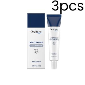 oralhoe | Oralhoe Whitening Toothpaste Powerful Cleaning Remove Stains Fresh Breath Gentle Non Irritating Mint Flavor Gum Care Toothpaste