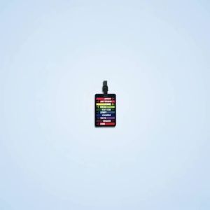Thẻ Hành Lý Hình Máy Bay Bằng Nhựa PVC Thẻ Tên Thẻ Nhận Dạng Hành Lý Phụ Kiện Du Lịch Thiết Kế Mới Phụ Kiện & Phụ Tùng Túi Xách