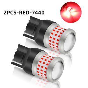 2pcs P21/5W 1157 BAY15D LED Bulbs Car Turn Signal Light 7440 7443 Canbus 12V Red Parking Light MOTOR Brake lights DRL 12-80V