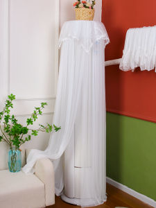 Vỏ Bảo Vệ Máy Lạnh Hình Trụ Đứng Phòng Khách Vỏ Bọc Máy Lạnh Đơn Giản Hiện Đại Chất Liệu Vải Trung Quốc Đại Lục Hộp Đựng Máy Lạnh Không Cần Rút Ra